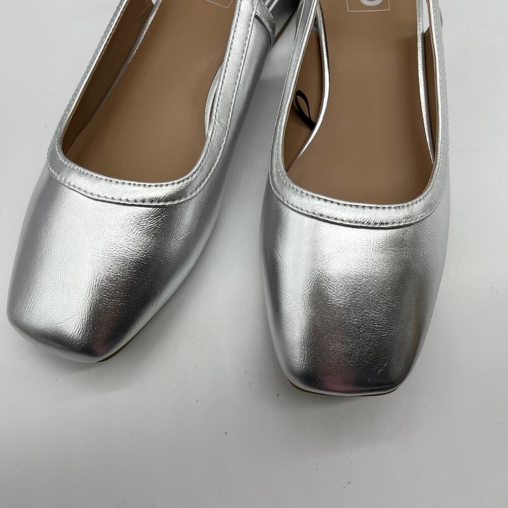 Pop Tameo Women's Casual Shoes Closed Toe Silver Size 10M - Picture 6 of 9
